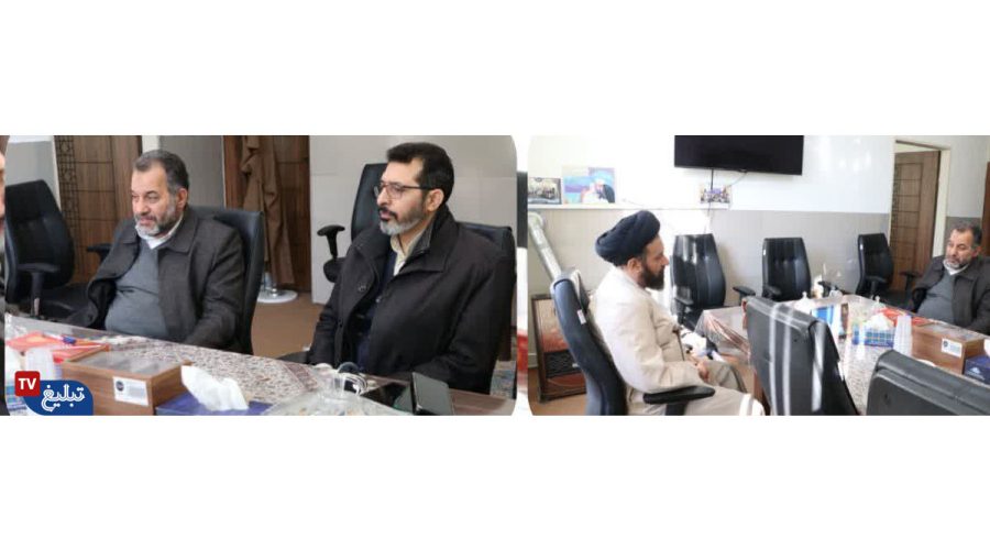 حضور دکتر بانکی پور نماینده مردم استان اصفهان در دفتر معاون محترم تبلیغ حوزه علمیه استان اصفهان